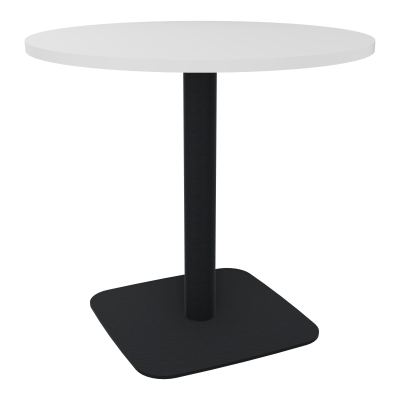 TABLE RONDE Ø80 CM PIED CENTRAL STRATIFIÉ ÉP. 23,6 MM  HZ ZP