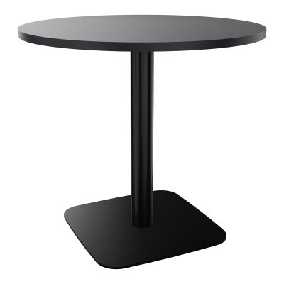 TABLE RONDE Ø80 CM PIED CENTRAL STRATIFIÉ ÉP. 23,6 MM  VW SG