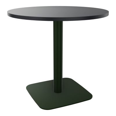 TABLE RONDE Ø80 CM PIED CENTRAL STRATIFIÉ ÉP. 23,6 MM  VW ST