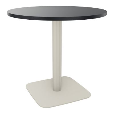 TABLE RONDE Ø80 CM PIED CENTRAL STRATIFIÉ ÉP. 23,6 MM  VW ZC