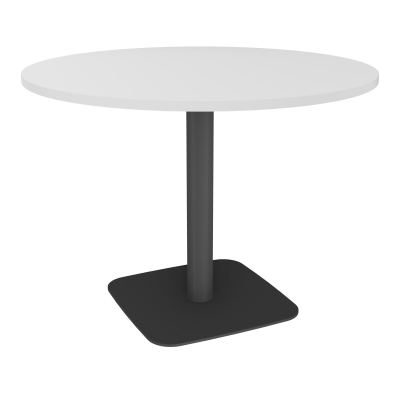 TABLE RONDE Ø100 CM PIED CENTRAL STRATIFIÉ ÉP. 23,6 MM  HZ SC