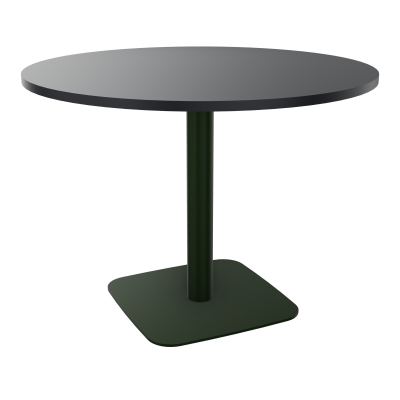 TABLE RONDE Ø100 CM PIED CENTRAL STRATIFIÉ ÉP. 23,6 MM  VW ST