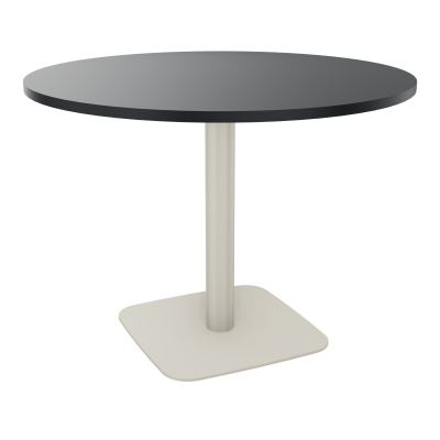 TABLE RONDE Ø100 CM PIED CENTRAL STRATIFIÉ ÉP. 23,6 MM  VW ZC