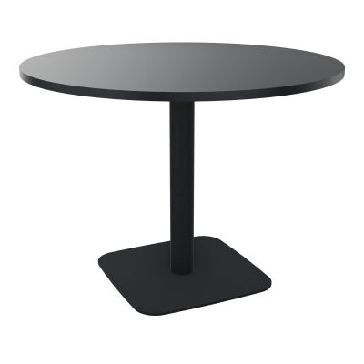 TABLE RONDE Ø100 CM PIED CENTRAL STRATIFIÉ ÉP. 23,6 MM  VW ZP