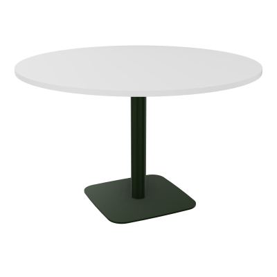 TABLE RONDE Ø120 CM PIED CENTRAL STRATIFIÉ ÉP. 23,6 MM  HZ ST