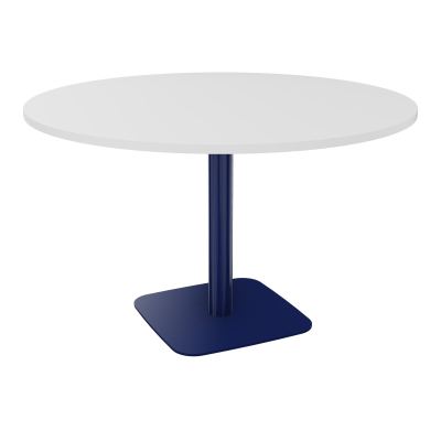 TABLE RONDE Ø120 CM PIED CENTRAL STRATIFIÉ ÉP. 23,6 MM  HZ X4