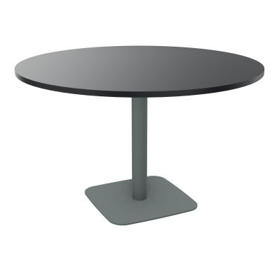 TABLE RONDE Ø120 CM PIED CENTRAL STRATIFIÉ ÉP. 23,6 MM  VW SU