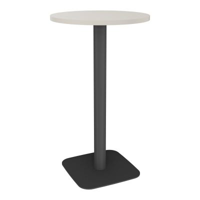 TABLE MANGE DEBOUT RONDE Ø60CM PIED CENTRAL H104,5 CM  ÉP. 25 MM  N5 SC
