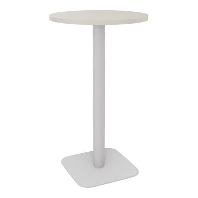 TABLE MANGE DEBOUT RONDE Ø60CM PIED CENTRAL H104,5 CM  ÉP. 25 MM  N5 SD