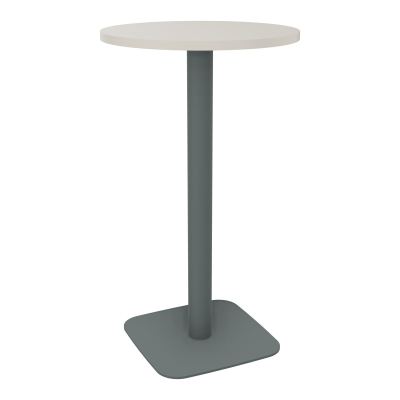 TABLE MANGE DEBOUT RONDE Ø60CM PIED CENTRAL H104,5 CM  ÉP. 25 MM  N5 SU