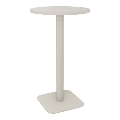 TABLE MANGE DEBOUT RONDE Ø60CM PIED CENTRAL H104,5 CM  ÉP. 25 MM  N5 ZC