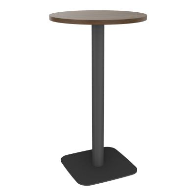 TABLE MANGE DEBOUT RONDE Ø60CM PIED CENTRAL H104,5 CM  ÉP. 25 MM  N6 SC