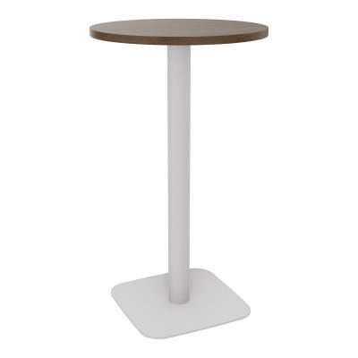 TABLE MANGE DEBOUT RONDE Ø60CM PIED CENTRAL H104,5 CM  ÉP. 25 MM  N6 SD