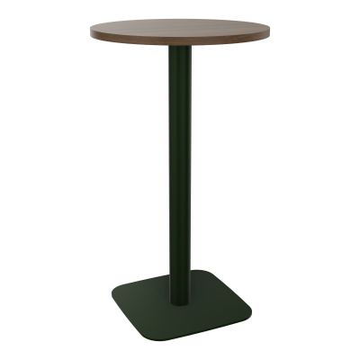 TABLE MANGE DEBOUT RONDE Ø60CM PIED CENTRAL H104,5 CM  ÉP. 25 MM  N6 ST