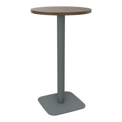 TABLE MANGE DEBOUT RONDE Ø60CM PIED CENTRAL H104,5 CM  ÉP. 25 MM  N6 SU