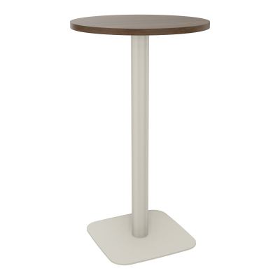 TABLE MANGE DEBOUT RONDE Ø60CM PIED CENTRAL H104,5 CM  ÉP. 25 MM  N6 ZC