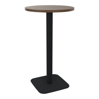 TABLE MANGE DEBOUT RONDE Ø60CM PIED CENTRAL H104,5 CM  ÉP. 25 MM  N6 ZP
