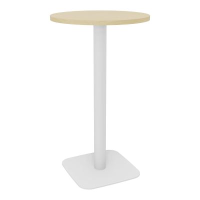 TABLE MANGE DEBOUT RONDE Ø60CM PIED CENTRAL H104,5 CM  ÉP. 25 MM  N8 ZO