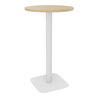 TABLE MANGE DEBOUT RONDE Ø60CM PIED CENTRAL H104,5 CM  ÉP. 25 MM  R1 ZO