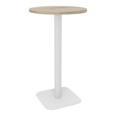 TABLE MANGE DEBOUT RONDE Ø60CM PIED CENTRAL H104,5 CM  ÉP. 25 MM  R3 ZO