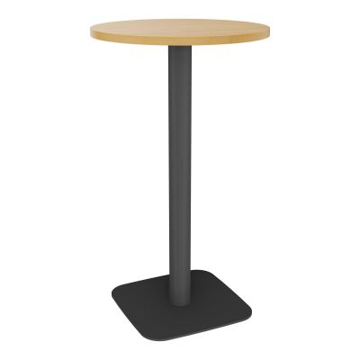 TABLE MANGE DEBOUT RONDE Ø60CM PIED CENTRAL H104,5 CM  ÉP. 25 MM  R5 SC