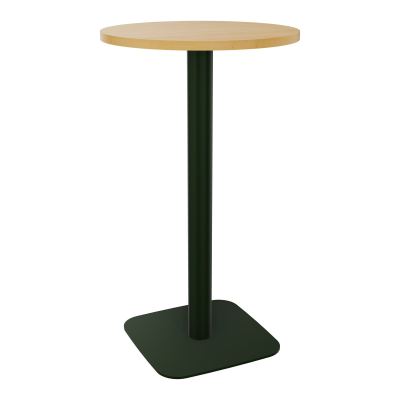TABLE MANGE DEBOUT RONDE Ø60CM PIED CENTRAL H104,5 CM  ÉP. 25 MM  R5 ST