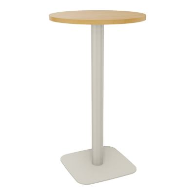 TABLE MANGE DEBOUT RONDE Ø60CM PIED CENTRAL H104,5 CM  ÉP. 25 MM  R5 ZC