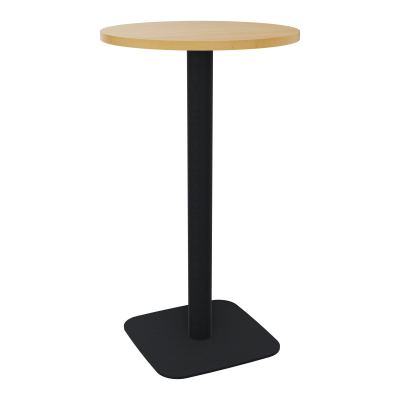 TABLE MANGE DEBOUT RONDE Ø60CM PIED CENTRAL H104,5 CM  ÉP. 25 MM  R5 ZP
