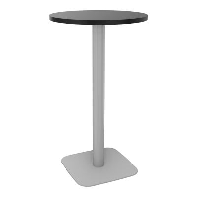 TABLE MANGE DEBOUT RONDE Ø60CM PIED CENTRAL H104,5 CM  ÉP. 25 MM  RK SA