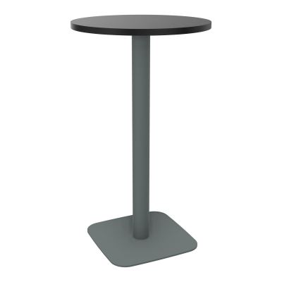 TABLE MANGE DEBOUT RONDE Ø60CM PIED CENTRAL H104,5 CM  ÉP. 25 MM  RK SU