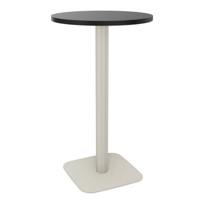 TABLE MANGE DEBOUT RONDE Ø60CM PIED CENTRAL H104,5 CM  ÉP. 25 MM  RK ZC