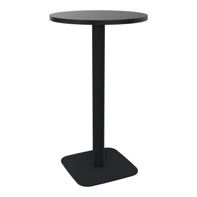 TABLE MANGE DEBOUT RONDE Ø60CM PIED CENTRAL H104,5 CM  ÉP. 25 MM  RK ZP