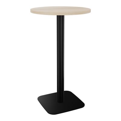 TABLE MANGE DEBOUT RONDE Ø60CM PIED CENTRAL H104,5 CM  ÉP. 25 MM  RZ SG
