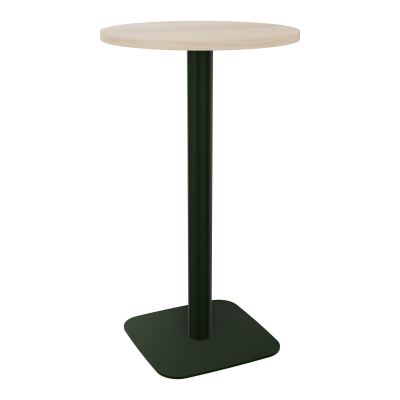 TABLE MANGE DEBOUT RONDE Ø60CM PIED CENTRAL H104,5 CM  ÉP. 25 MM  RZ ST