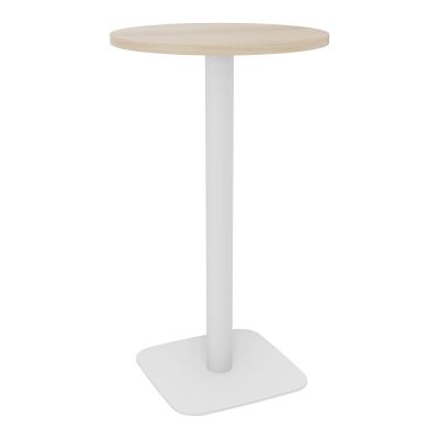 TABLE MANGE DEBOUT RONDE Ø60CM PIED CENTRAL H104,5 CM  ÉP. 25 MM  RZ ZO