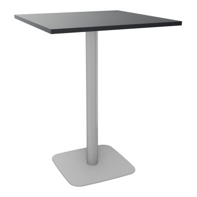 TABLE MANGE DEBOUT CARRÉE 80X80 CM PIED CENTRAL STRATIFIÉ ÉP. 23,6 MM  VW SA