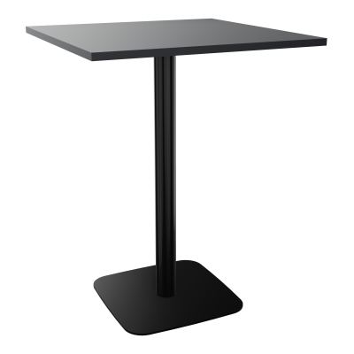 TABLE MANGE DEBOUT CARRÉE 80X80 CM PIED CENTRAL STRATIFIÉ ÉP. 23,6 MM  VW SG