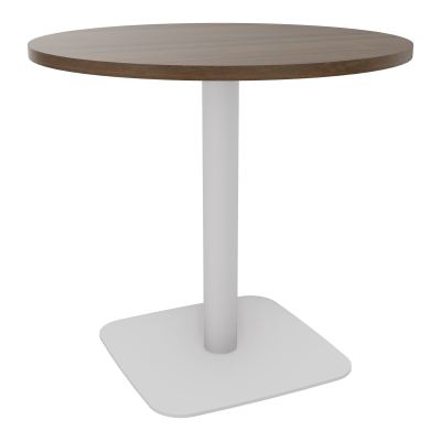 TABLE RONDE Ø80 CM PIED CENTRAL H73,5 CM  ÉP. 25 MM N6 SD