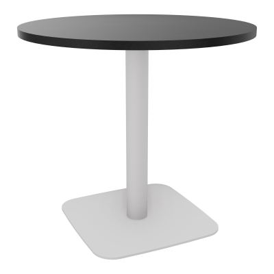 TABLE RONDE Ø80 CM PIED CENTRAL H73,5 CM  ÉP. 25 MM RK SD