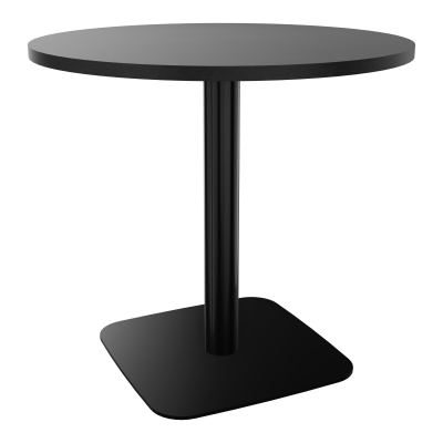 TABLE RONDE Ø80 CM PIED CENTRAL H73,5 CM  ÉP. 25 MM RK SG