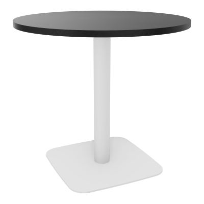 TABLE RONDE Ø80 CM PIED CENTRAL H73,5 CM  ÉP. 25 MM RK SO