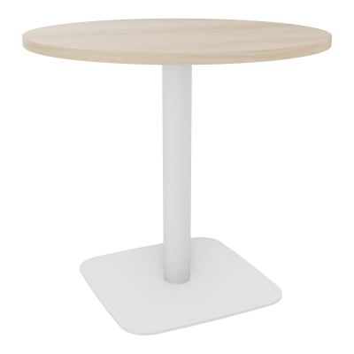 TABLE RONDE Ø80 CM PIED CENTRAL H73,5 CM  ÉP. 25 MM RZ ZO
