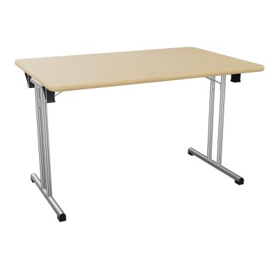 TABLE PLIANTE RECT L120X80 PIETEMENT METAL