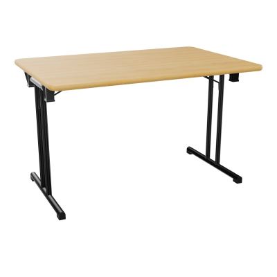TABLE PLIANTE RECT L120X80 PIETEMENT METAL