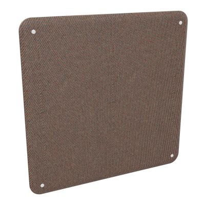 CLOISON SOLANGE BORDS ARRONDIS H120XL120 CM EP. 47 MM  T6