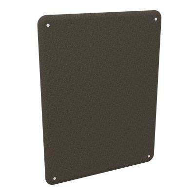 CLOISON SOLANGE BORDS ARRONDIS H160XL120 CM EP. 47 MM B7