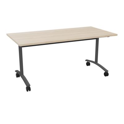 TABLE ABATTANTE L160XP80XH73, 5CM RZ SC