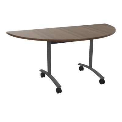 TABLE ABATTANTE 1/2 LUNE 165X 82,5CM N6 SC