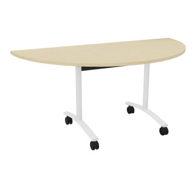 TABLE ABATTANTE 1/2 LUNE 165X 82,5CM N8 SO