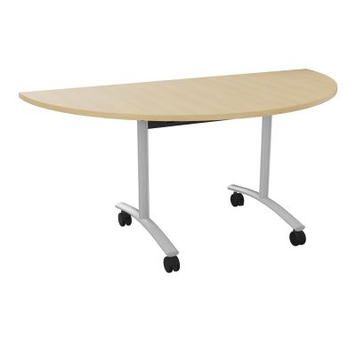 TABLE ABATTANTE 1/2 LUNE 165X82,5CM